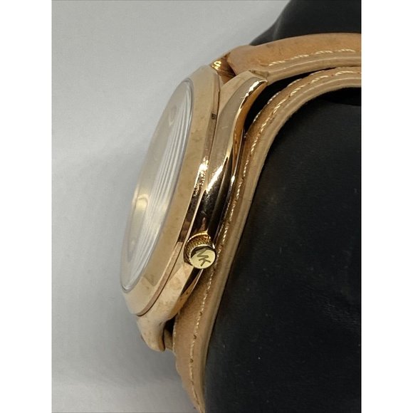 Michael Kors MK4288 Women's Beige Leather Analog S - Picture 4 of 12